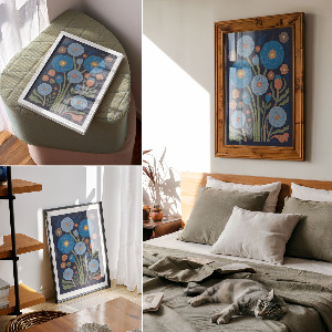 Art print Floral arrangement