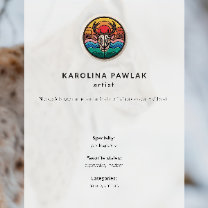 Poster Heavenly clouds