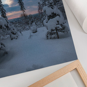 Wall art Winter landscape