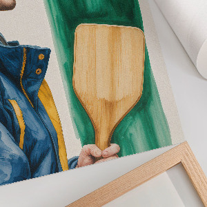 Wall print Winter fun