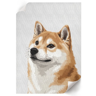 Decorative poster Dog - portrait
