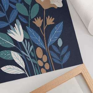 Wall art Flowers and leaves