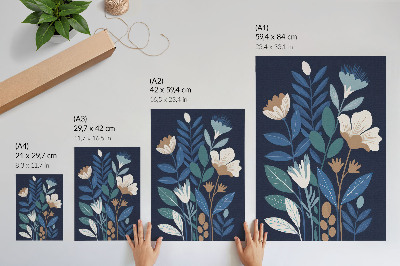 Wall art Flowers and leaves