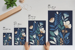 Wall art Flowers and leaves