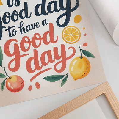 Wall print Good day illustration