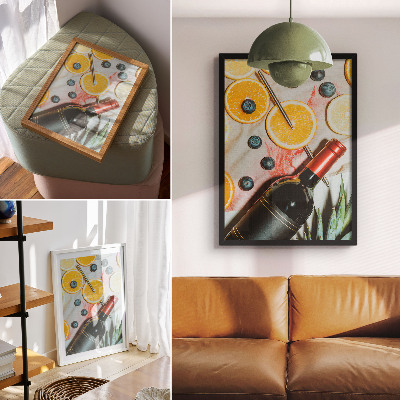 Decorative poster Fruit feast