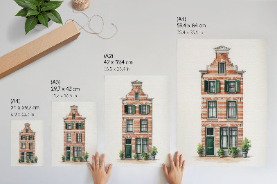 Wall art City house