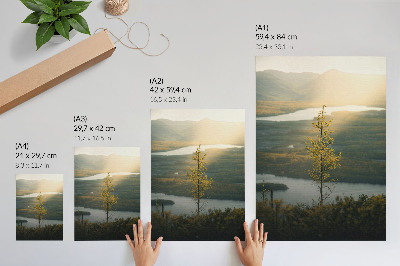 Wall print Landscape of nature