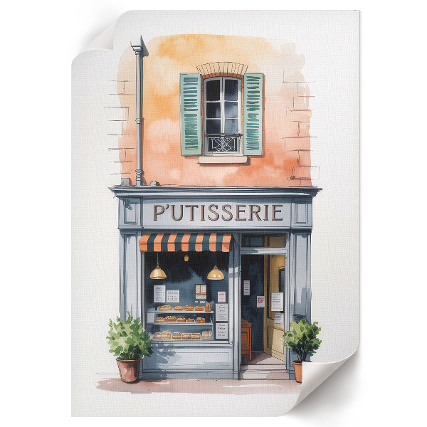 Art print French bakery