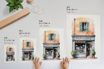 Art print French bakery