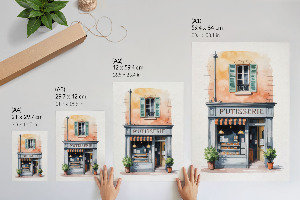 Art print French bakery