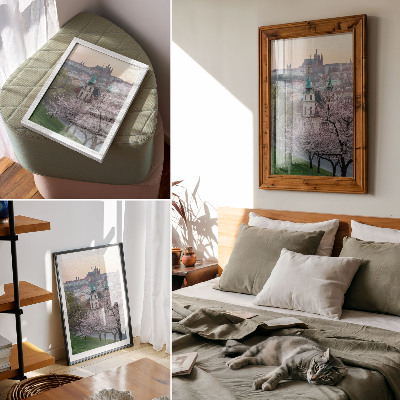 Art print Spring city