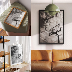 Decorative poster Basketball