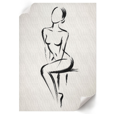 Poster Subtle silhouette