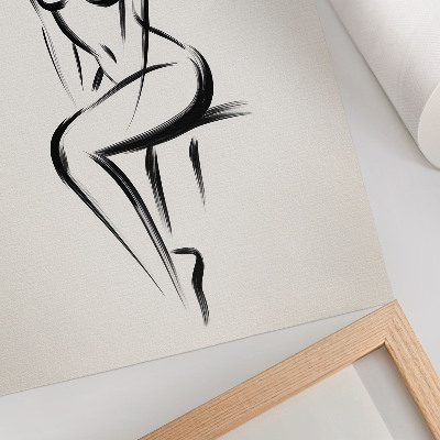 Poster Subtle silhouette