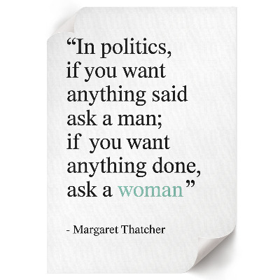 Wall print A powerful quote