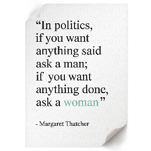 Wall print featuring a powerful quote