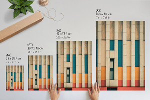 Art print Colorful architecture