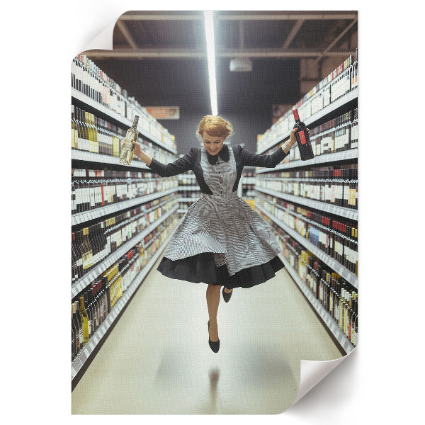 Wall print Retro joy