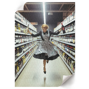 Retro Joy wall print