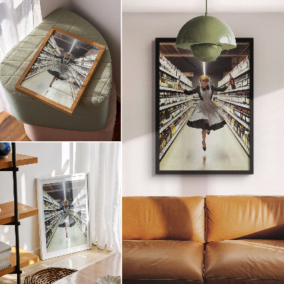 Wall print Retro joy