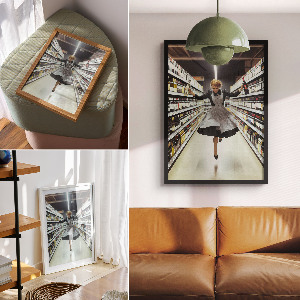 Wall print Retro joy