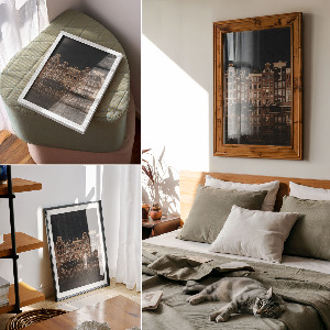 Art print City canal