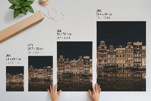 Art print City canal