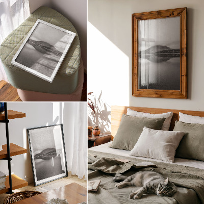 Decorative poster Mountain silence