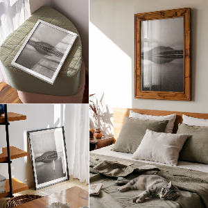 Decorative poster Mountain silence