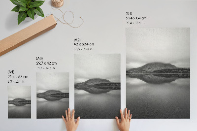 Decorative poster Mountain silence