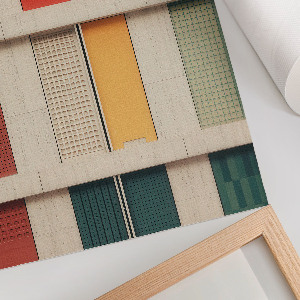 Poster Colorful facade