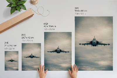 Art print Modern fighter