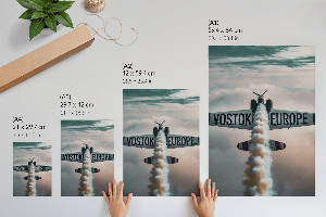 Decorative poster Aviation art