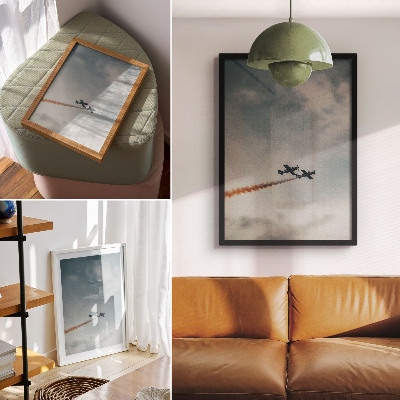 Wall print Aerial acrobatics