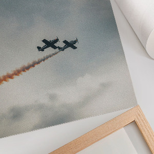 Wall print Aerial acrobatics