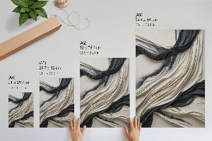 Decorative poster with modern designs