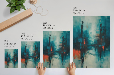 Wall art Mysterious landscape