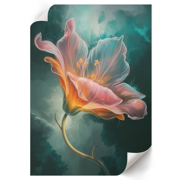 Decorative poster Magic flower