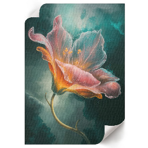 Decorative poster Magic flower