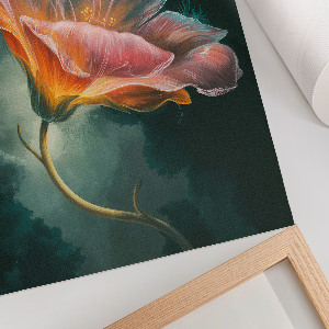 Decorative poster Magic flower