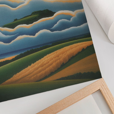 Wall art Pastel landscape