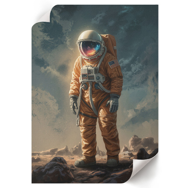 Space Journey wall print