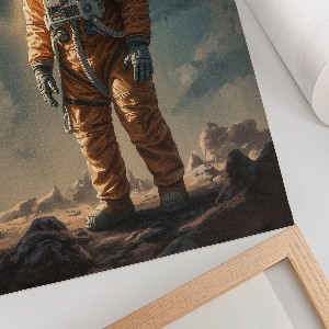 Wall print Space journey