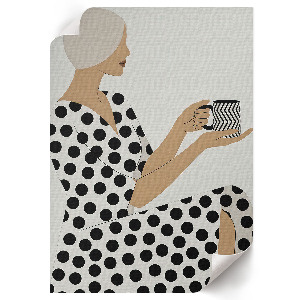 Stylish woman poster