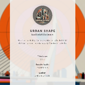 Wall art Amsterdam tenement houses