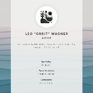 Wall print Abstract city