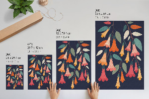 Art print Floral pattern