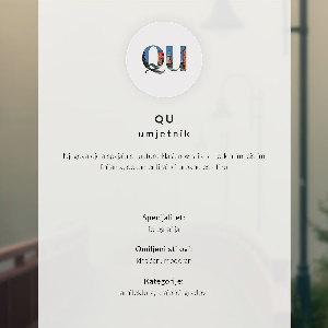 Wall art Misty Tower