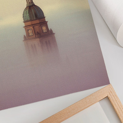 Wall art Misty Tower